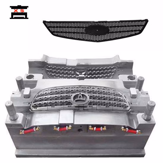 Accesorios para automóviles, piezas de automóvil, molde de parrilla, molde de parrilla automotriz de inyección de plástico
