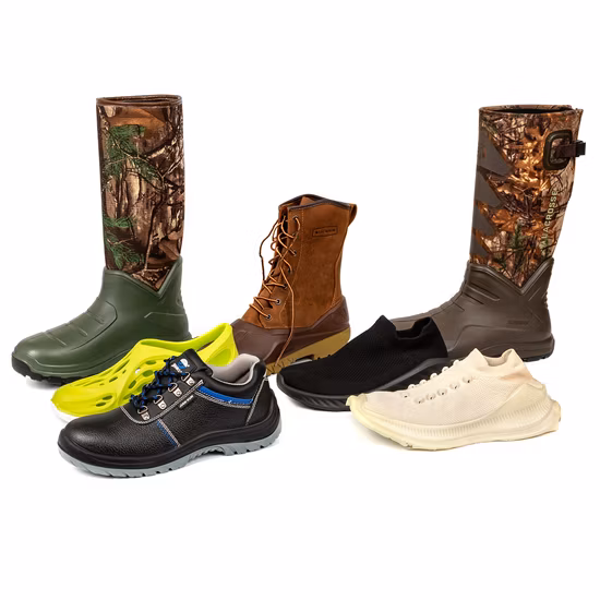 Máquina de inyección de material PU TPU tipo mesa giratoria automática de 30 estaciones a la venta